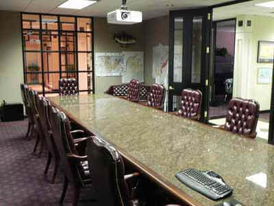 Conference Room Audio Visual Tomball Texas Boardroom with AV Design in Tomball